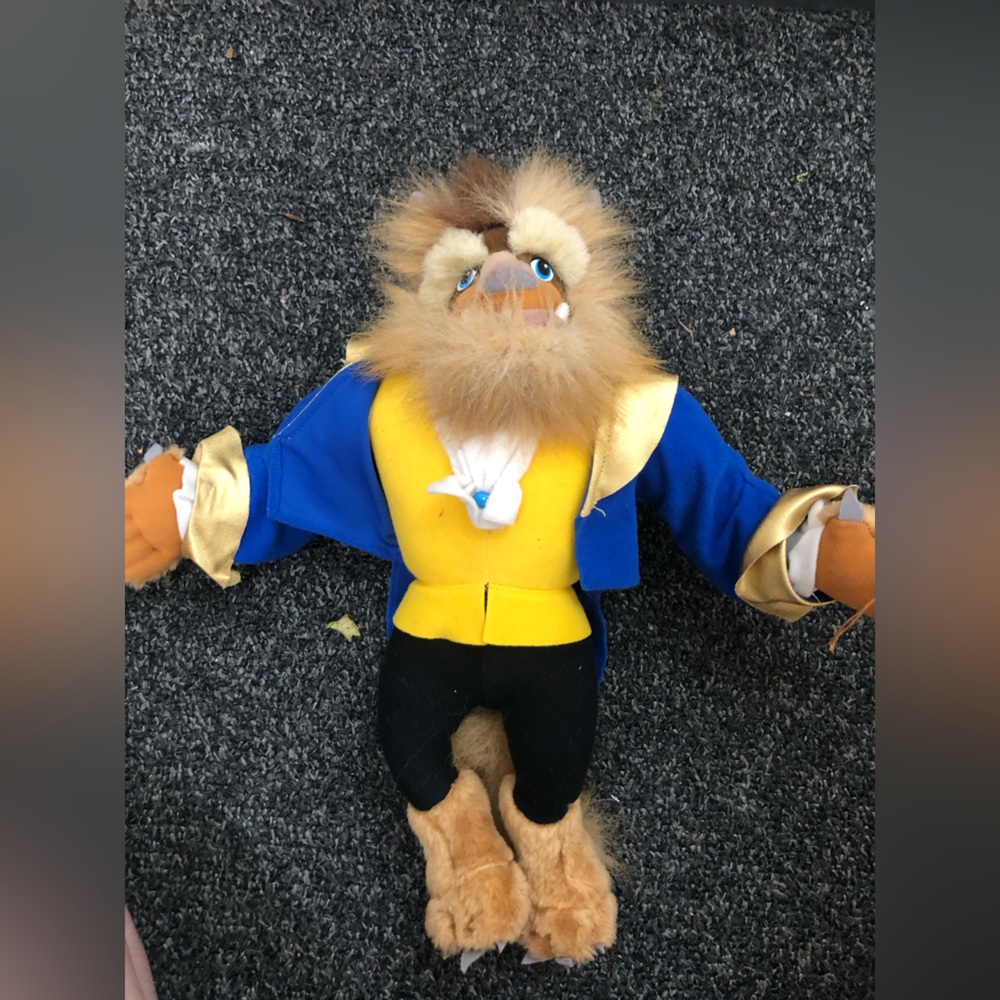 Vintage Disney Beauty and the Beast Doll